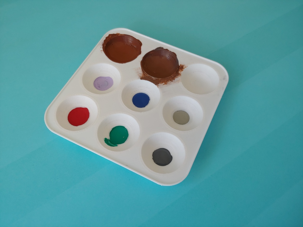 Square Paint Palette