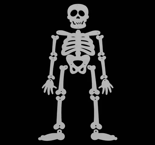 Skeleton decoration