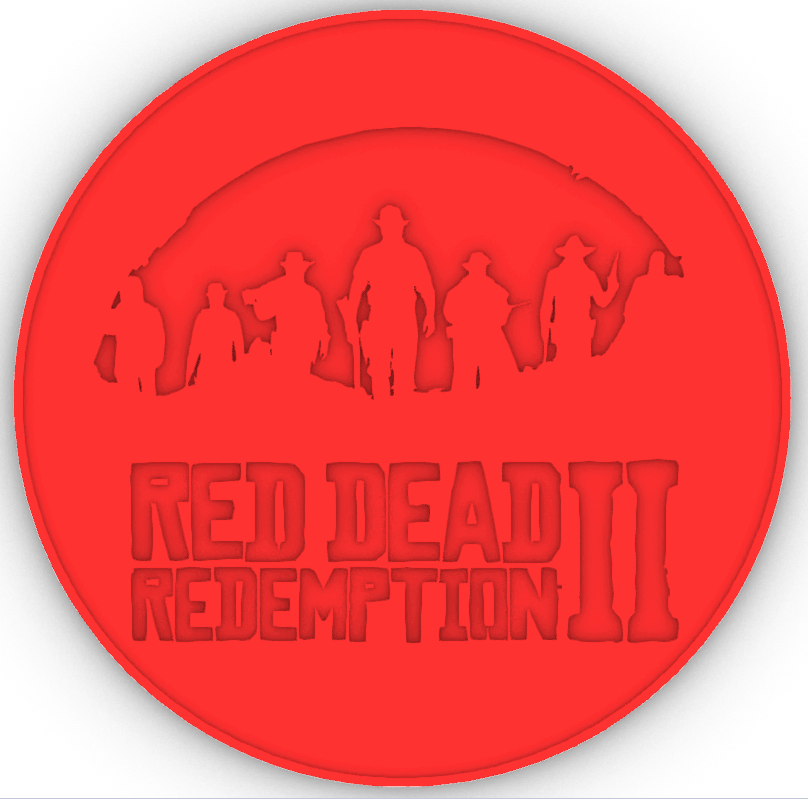 RED DEAD REDEMPTION 2 DRINKS COASTER by Dark Project Works Pictures ...