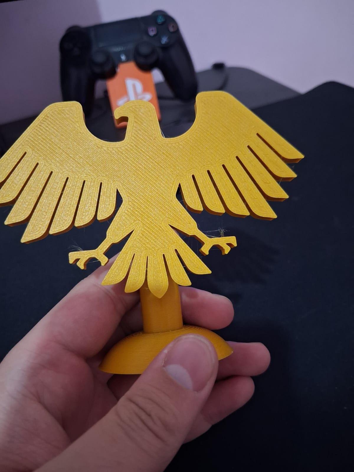 Syrian Oqab Emblem – Desk Display 3D Model