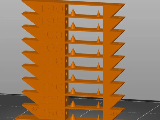 Temp Tower PLA Prusa Mini Starting high to low temp