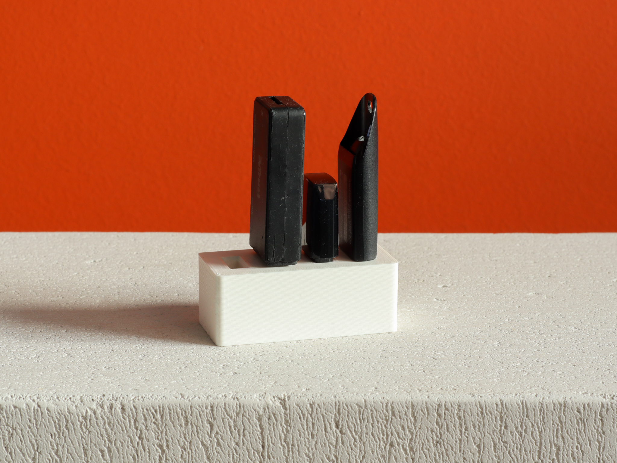 USB stick holder with 4 slots