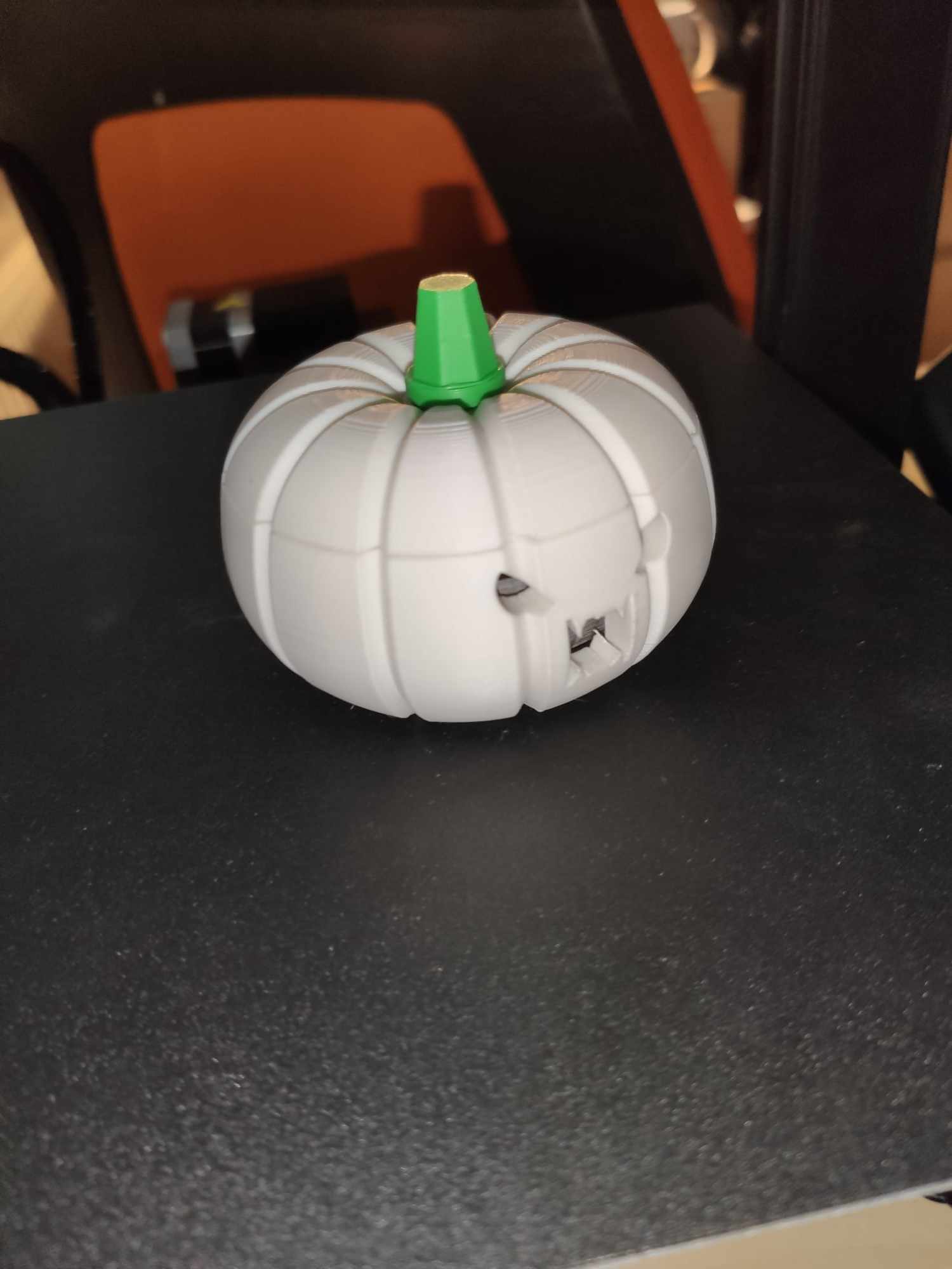 Jack O'Lantern D20 spinner by NickForse | Download free STL model ...