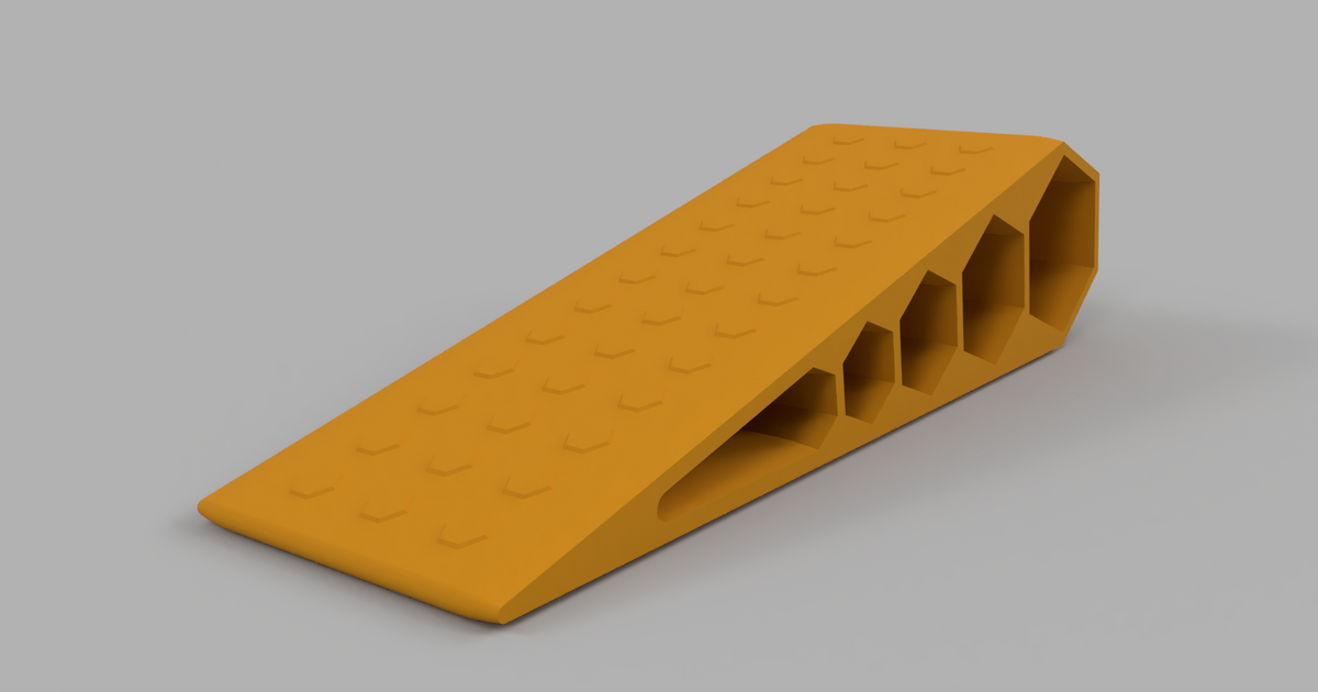 Hexagonal door stopper by Wojciech Kawa | Download free STL model