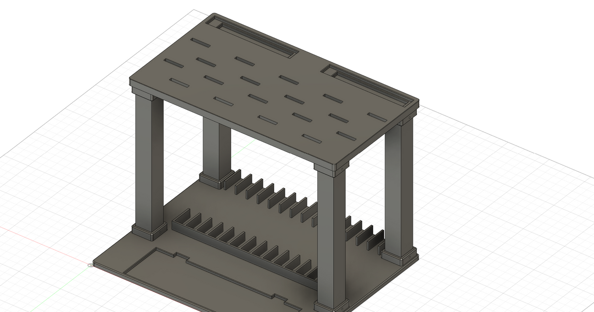 Nintendo switch stand por Fabian Descargar modelo STL gratuito