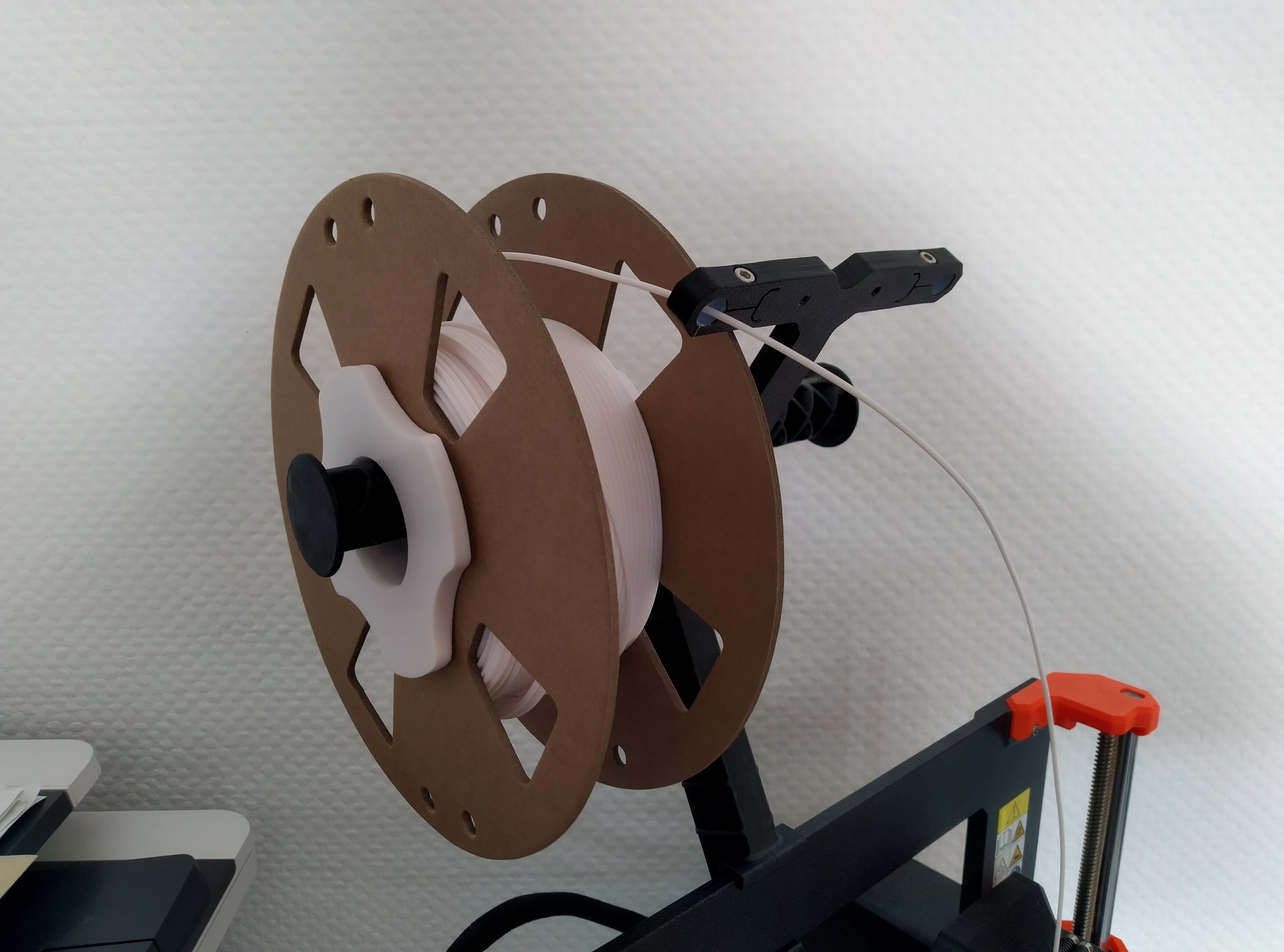 Cardboard Filamentspool Adapter (MK4 Upgrade)