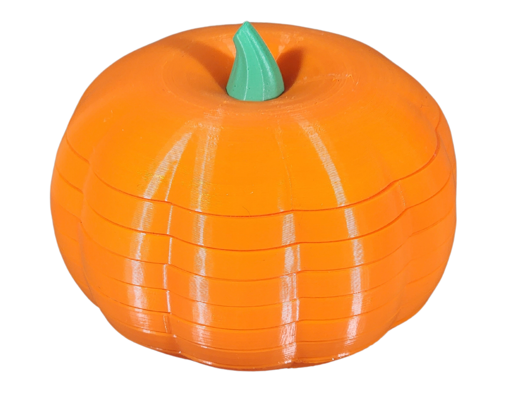 Miniatura 2 do modelo 3D Stackable Halloween Pumpkin Coaster Set