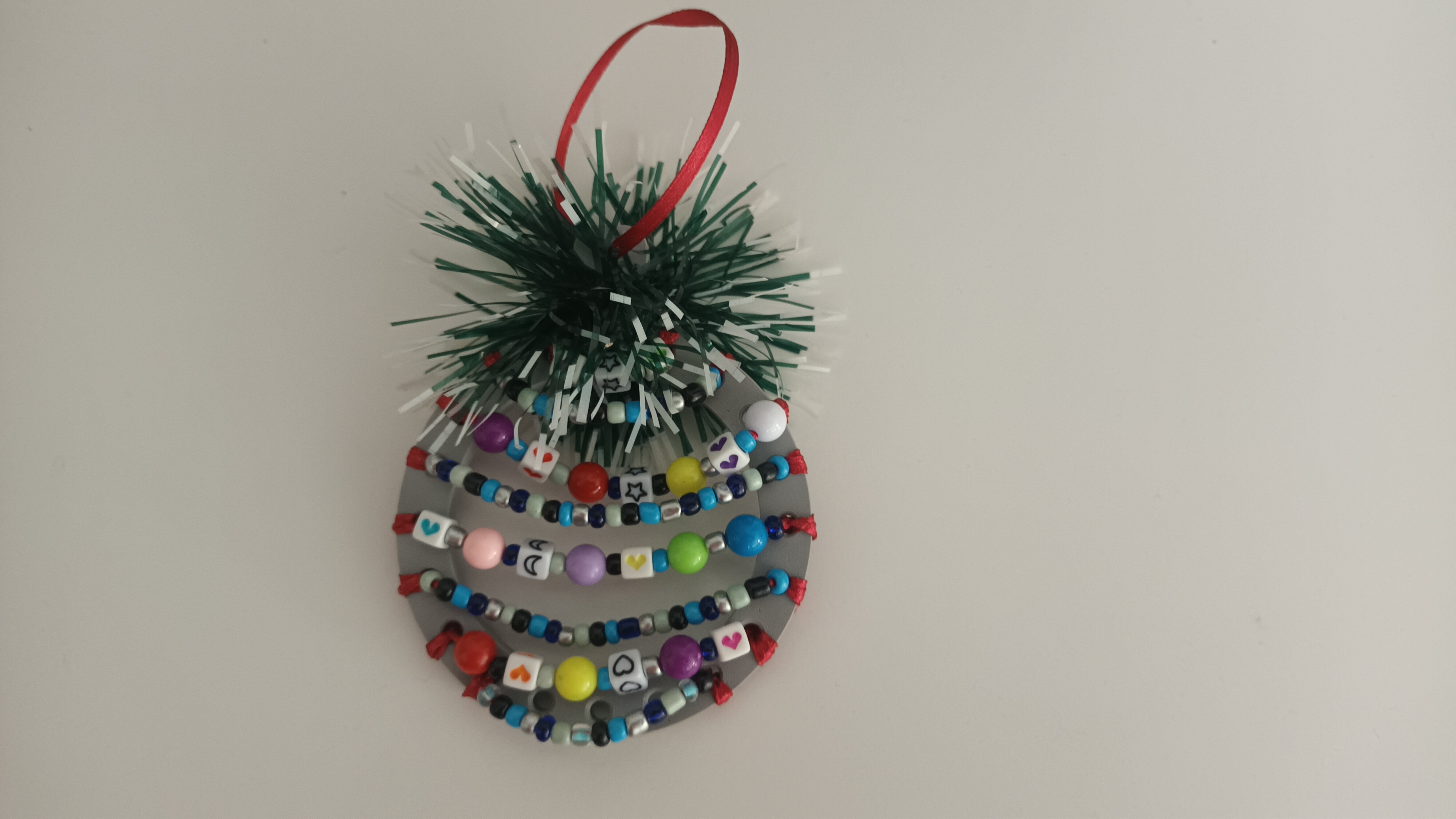 Perlenschmuck/Christbaumschmuck/Weihnachtsdeko