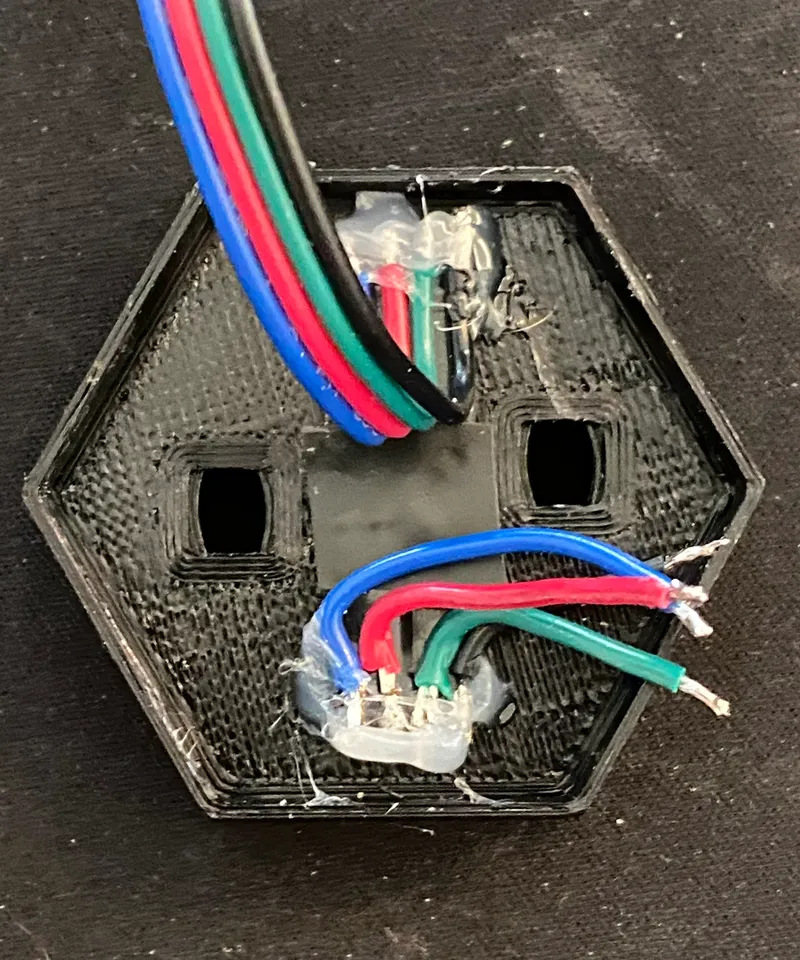 Voron Mods - Corner Cable Hide/Cover (LED Wires) by samwiseg0