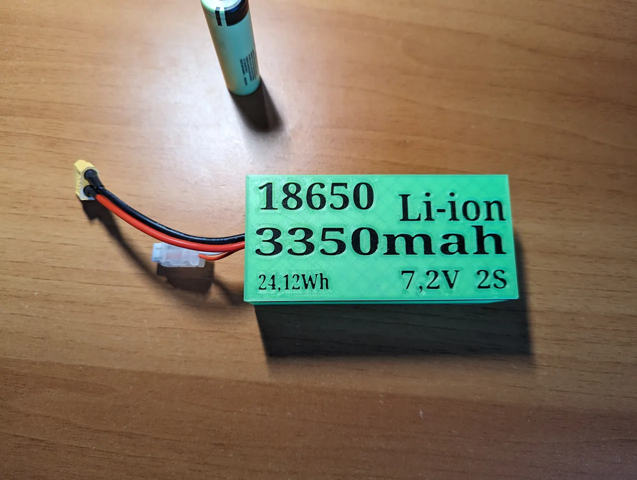 2S 18650 Battery Pack by Miricius | Download free STL model