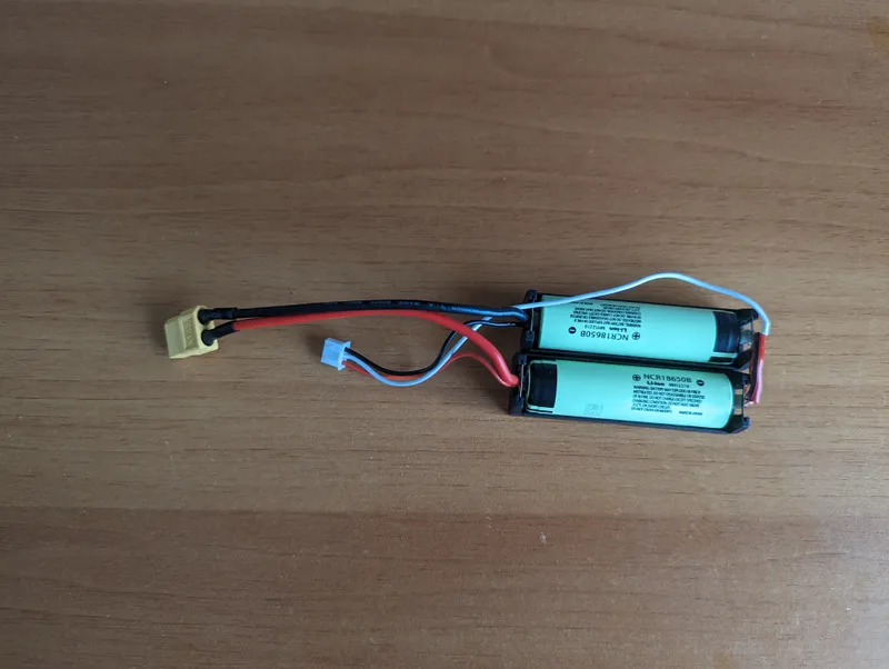 2S 18650 Battery Pack by Miricius | Download free STL model
