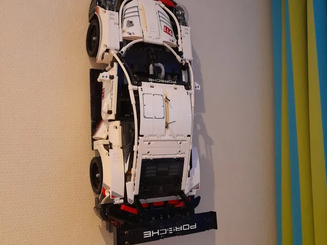 LEGO Porsche 911 rsr wall mount