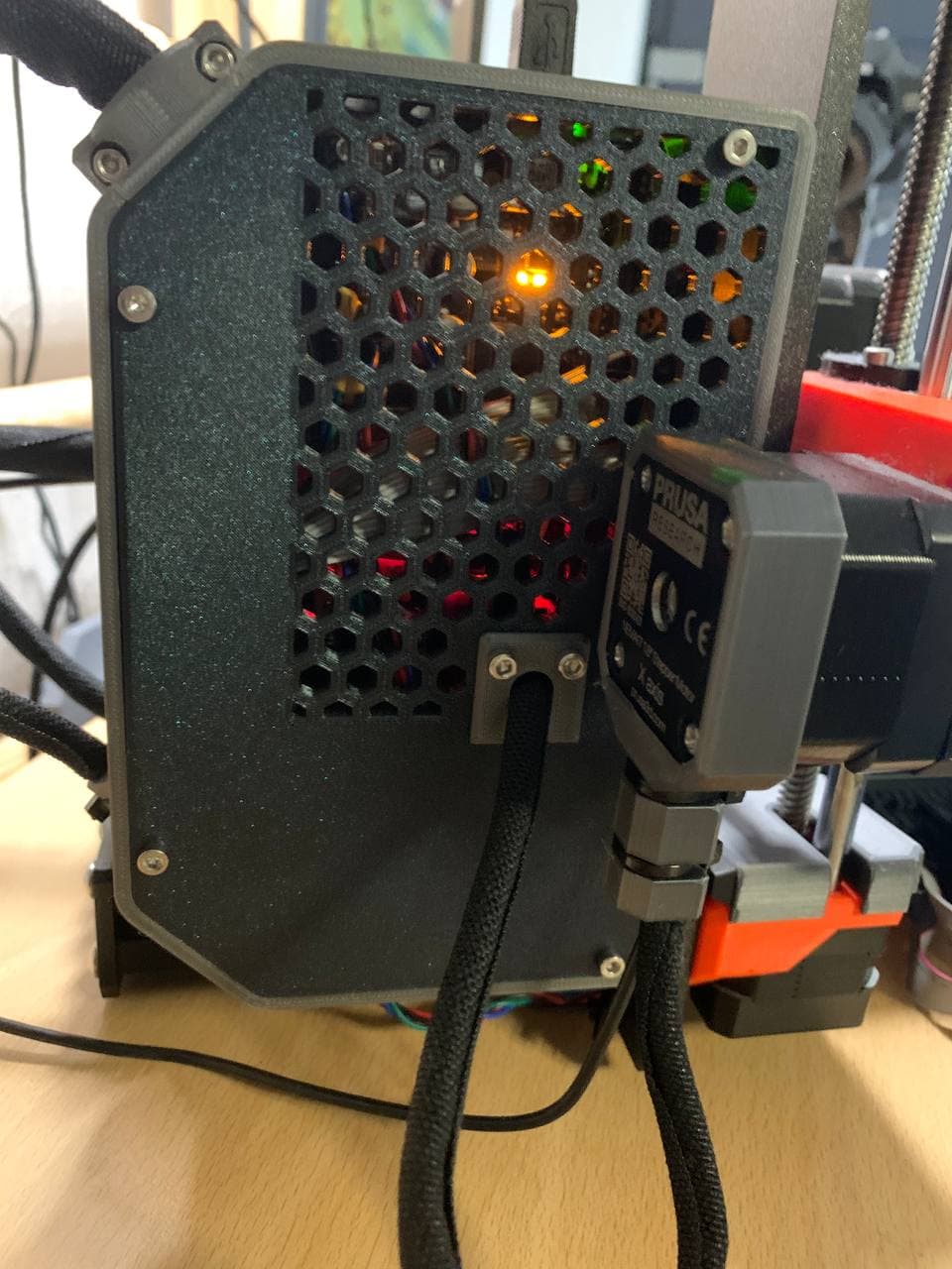 Hexagon Cover and Cable Clip Big Einsy Case