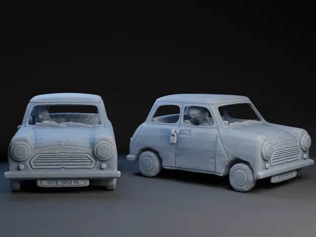 Mr Bean and His Mini