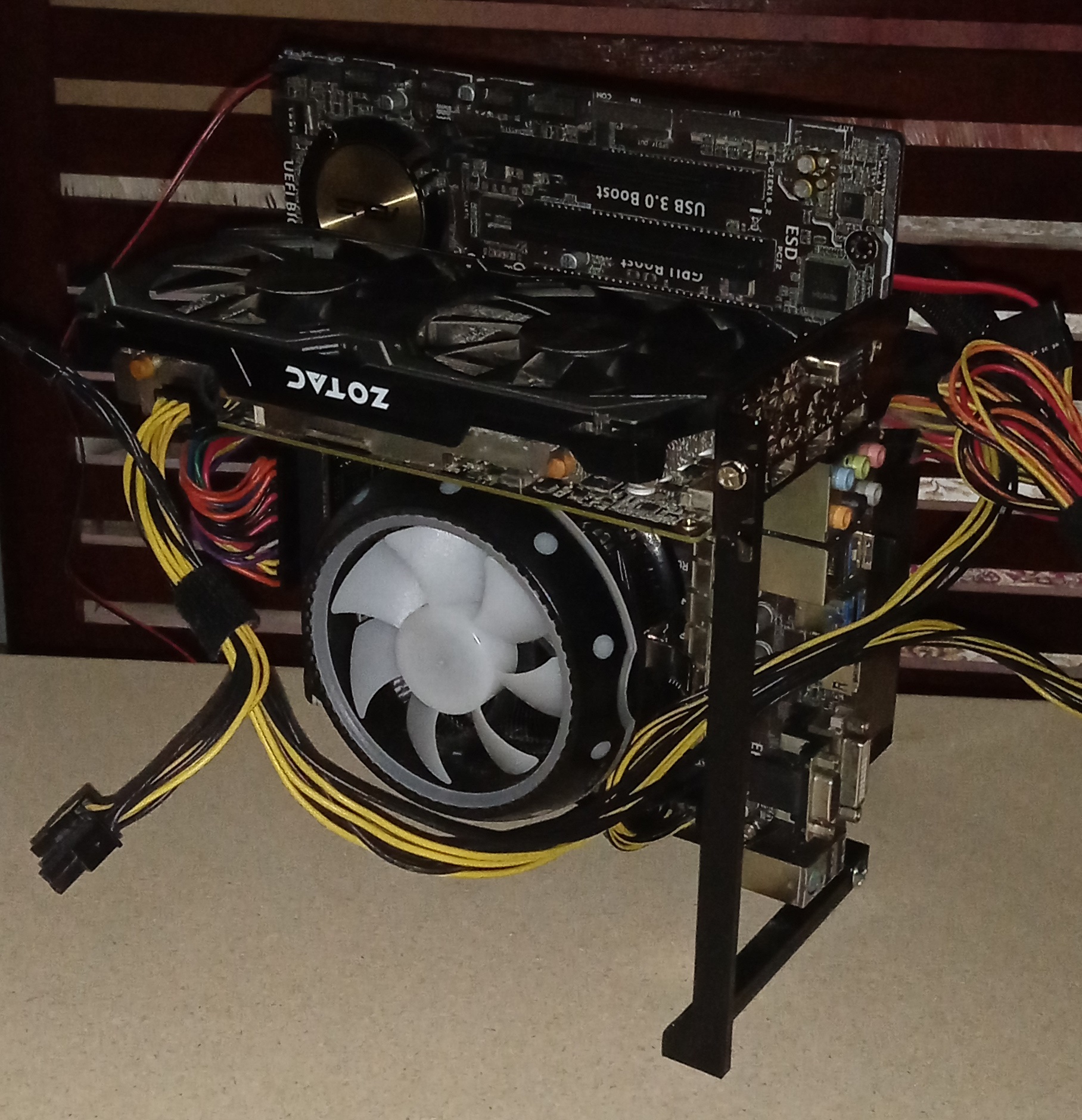 Open Air Frame PC Case by imo22 Download free STL model