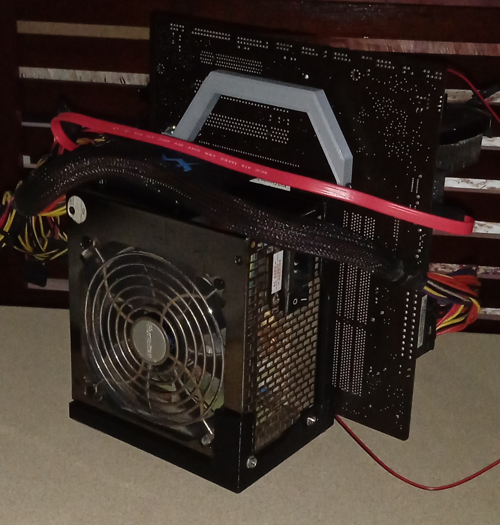 Miniatura 2 do modelo 3D Open Air Frame PC Case