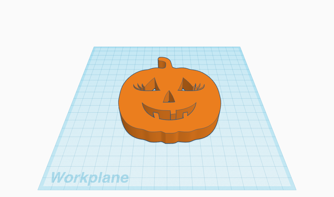 MISS JACK O LANTERN DECOR ICON