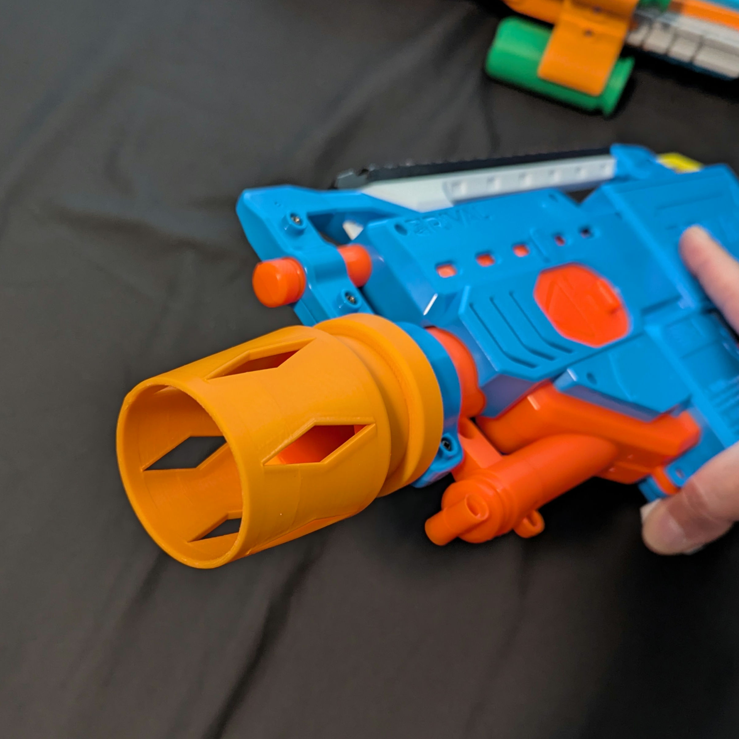 Rival Flame Thrower Barrel Attachment -  Version One and Two