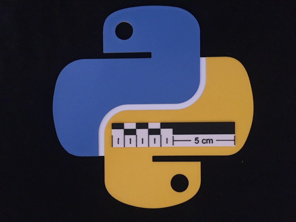 Python Logo 2D