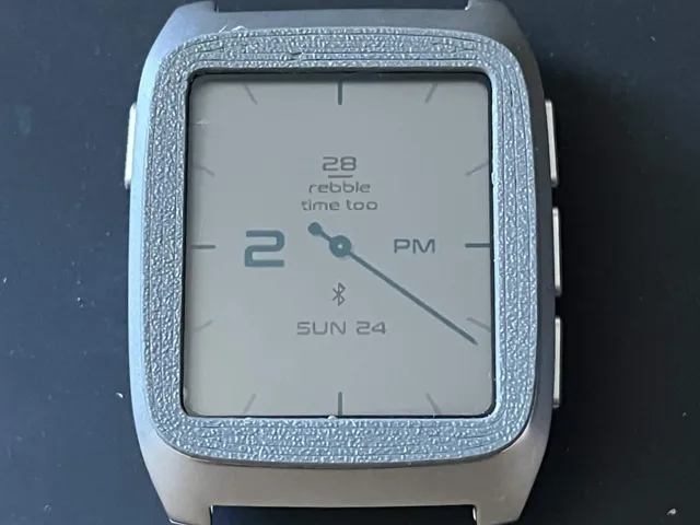 Pebble Time 2 Screen bumper/bezel cover
