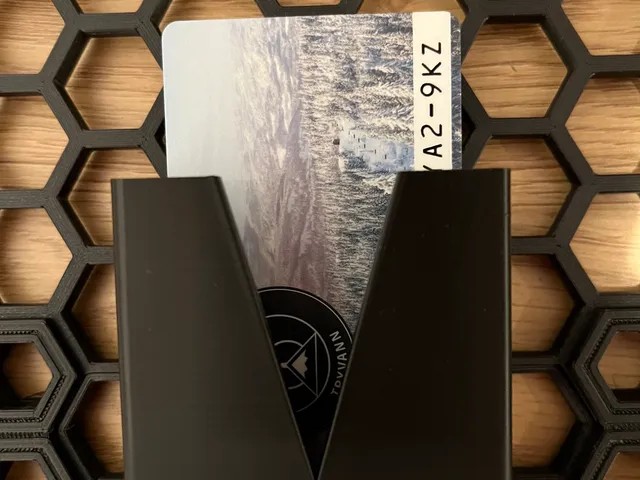 Card holder for Honey wall
