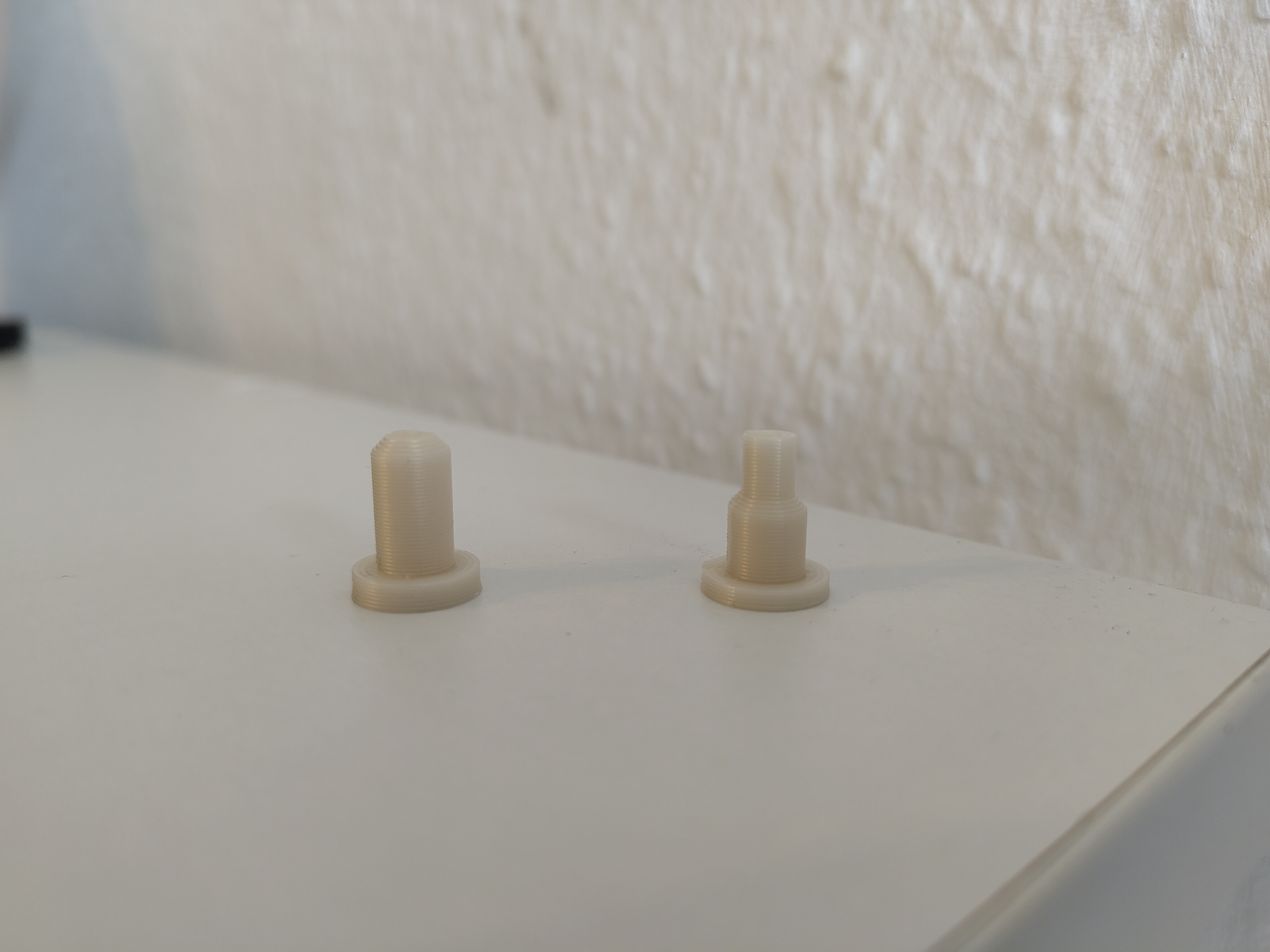 Ikea Lack table stack leg connector modified pin