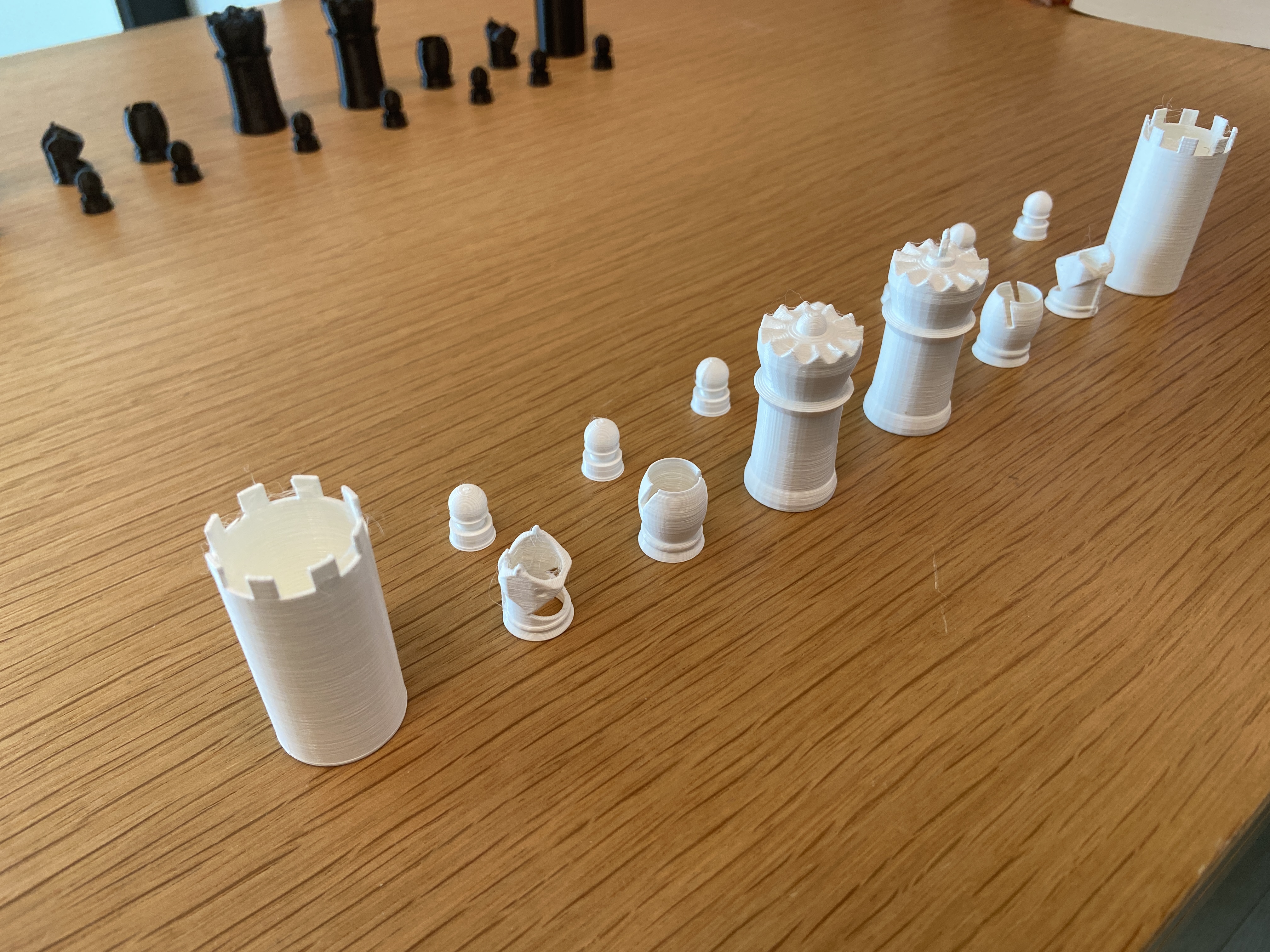 Ultracompact Nested Travel Chess Set