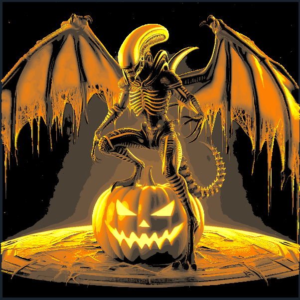 Halloween Alien Xenomorph - HUEFORGE