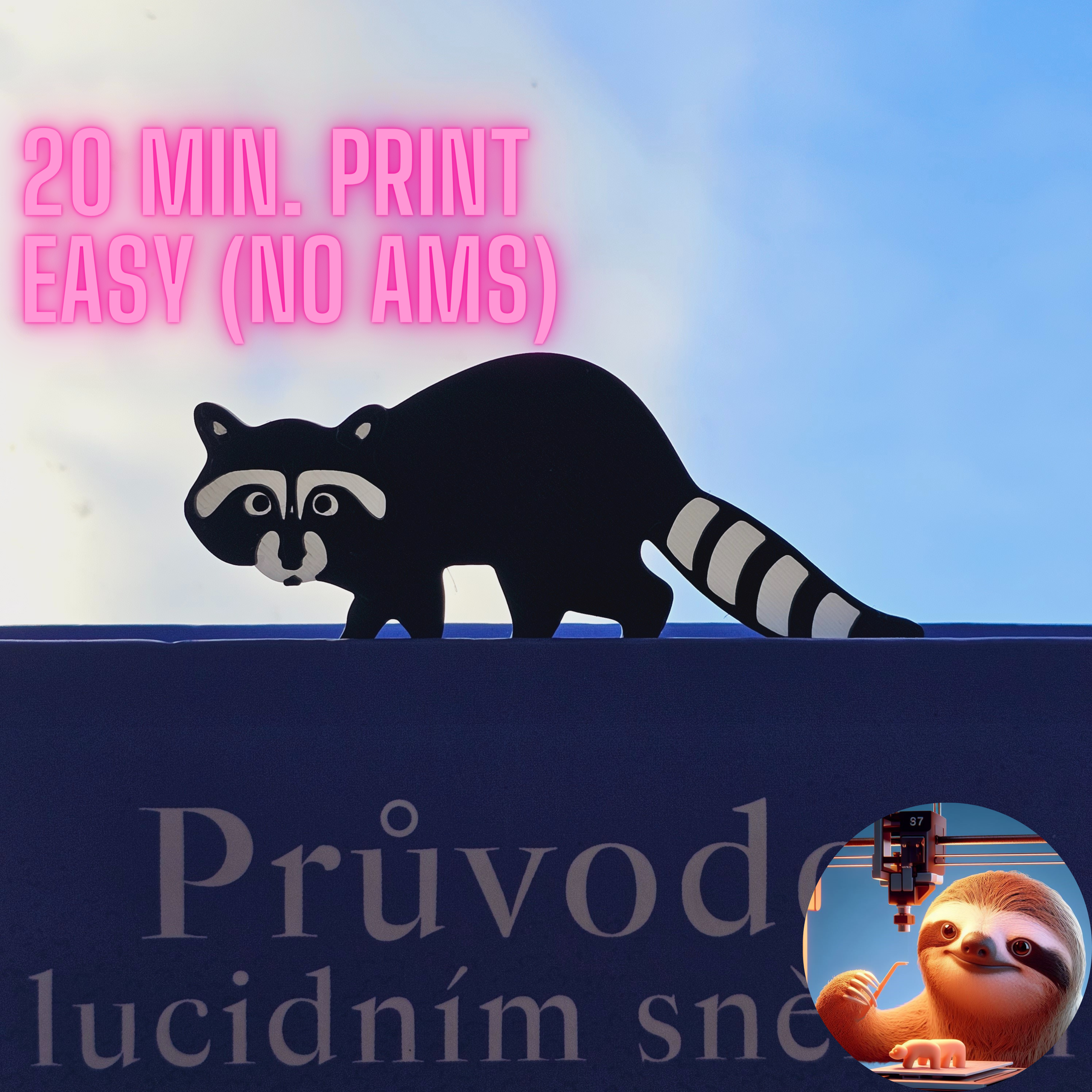 RACCOON - BOOKMARK