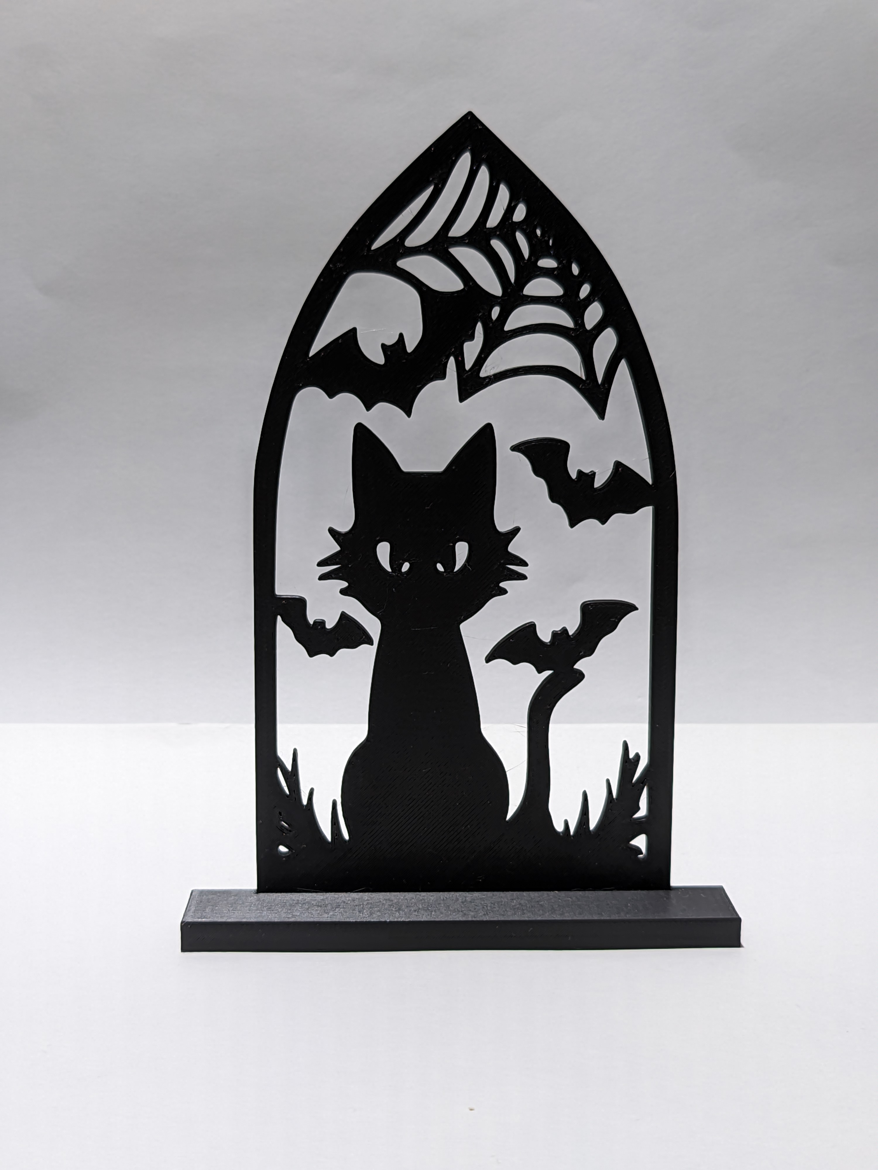 Halloween Cat (with stand)