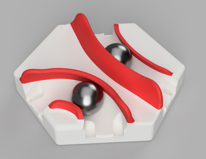 High speed curve (Gravitrax compatible)