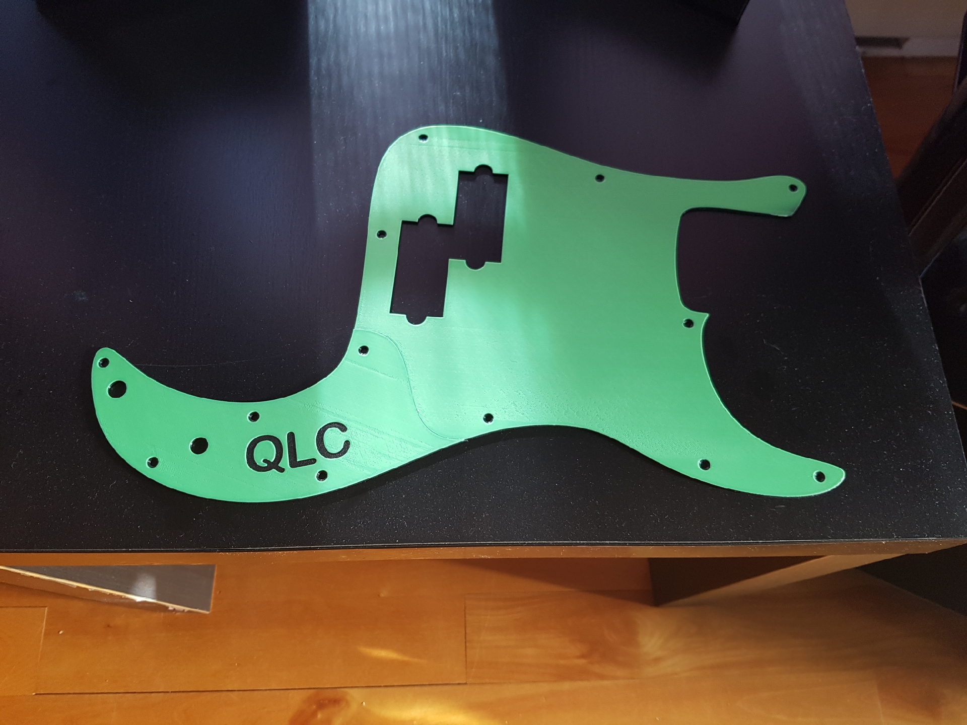 PBASS pick guard by zerink Download free STL model