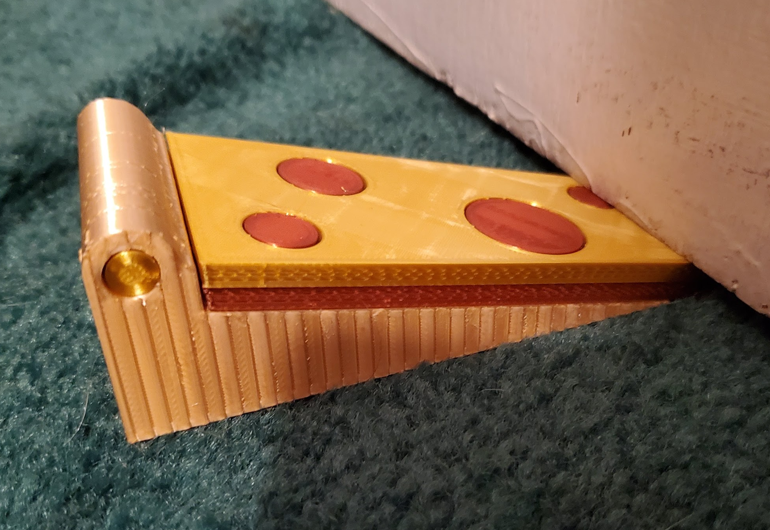 Stuffed Crust Pizza Door Stopper