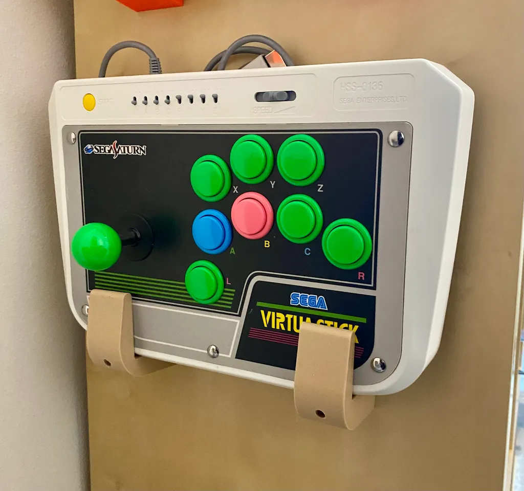 SEGA HSS-0136 VIRTUA STICK セガサターン バーチャスティック