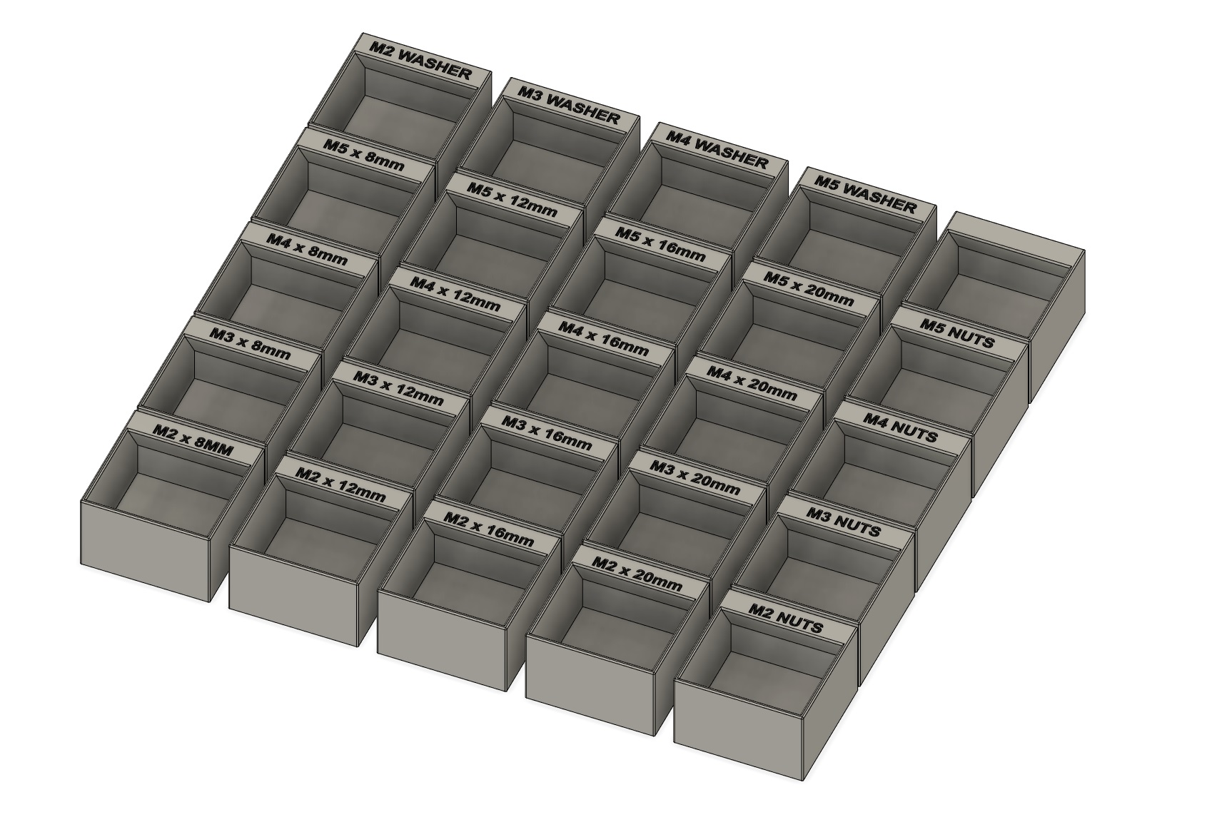 JP ModOr inserts for nuts & bolts module 40 by JP Creations | Download ...