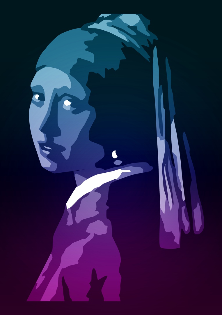 Girl with a Pearl Earring lightbox