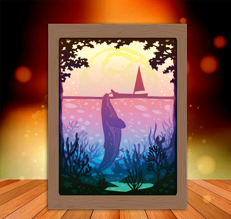 Whale and Boatman lightbox