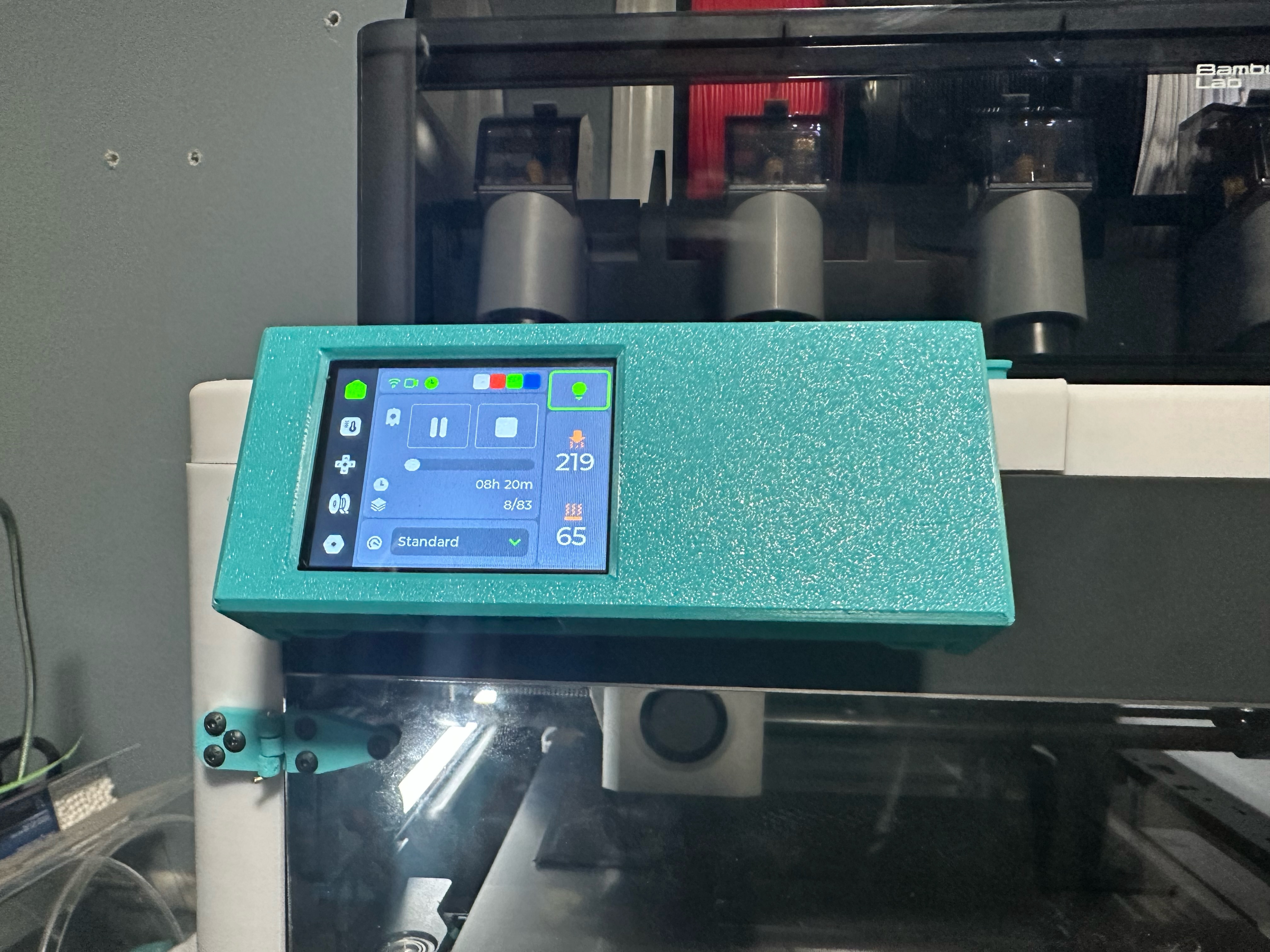 Xtouch Enclosure for p1p flip down