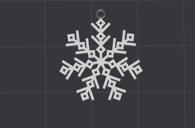 Snowflake Earrings
