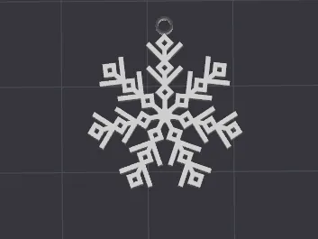 Snowflake Earrings
