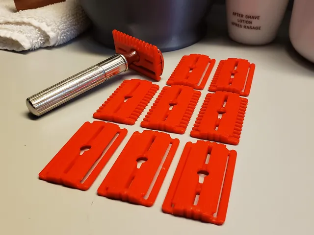 Base Plates for Gillette Tech safety razor ( fat handle)