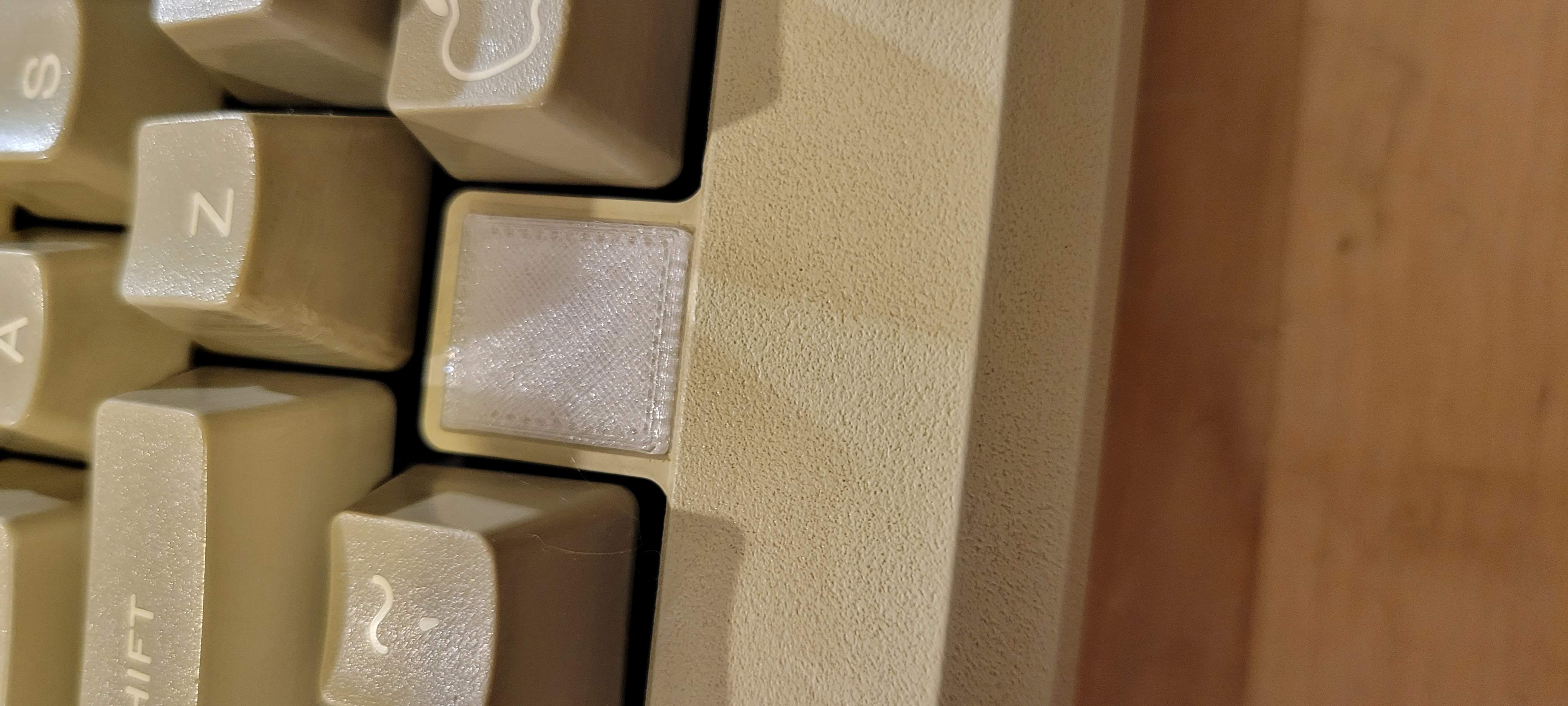 Apple IIe "enhanced" light cover