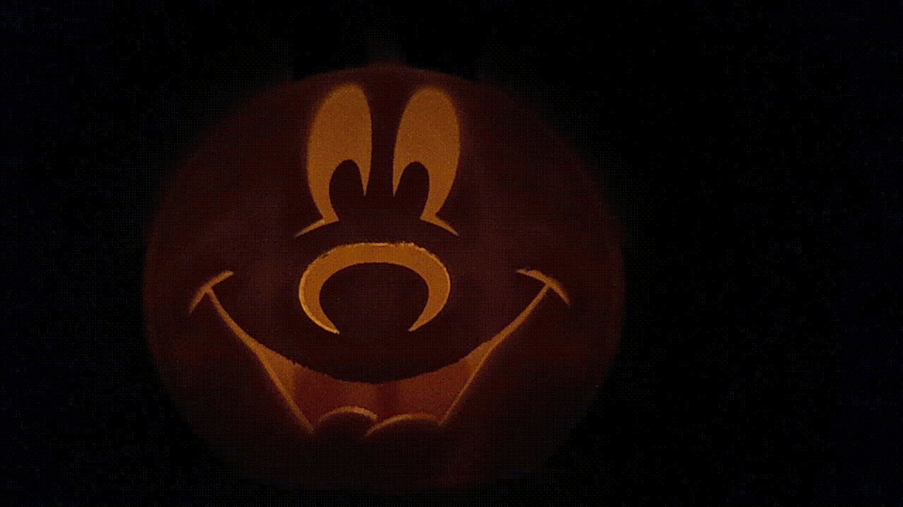 Mickey Mouse Pumpkin