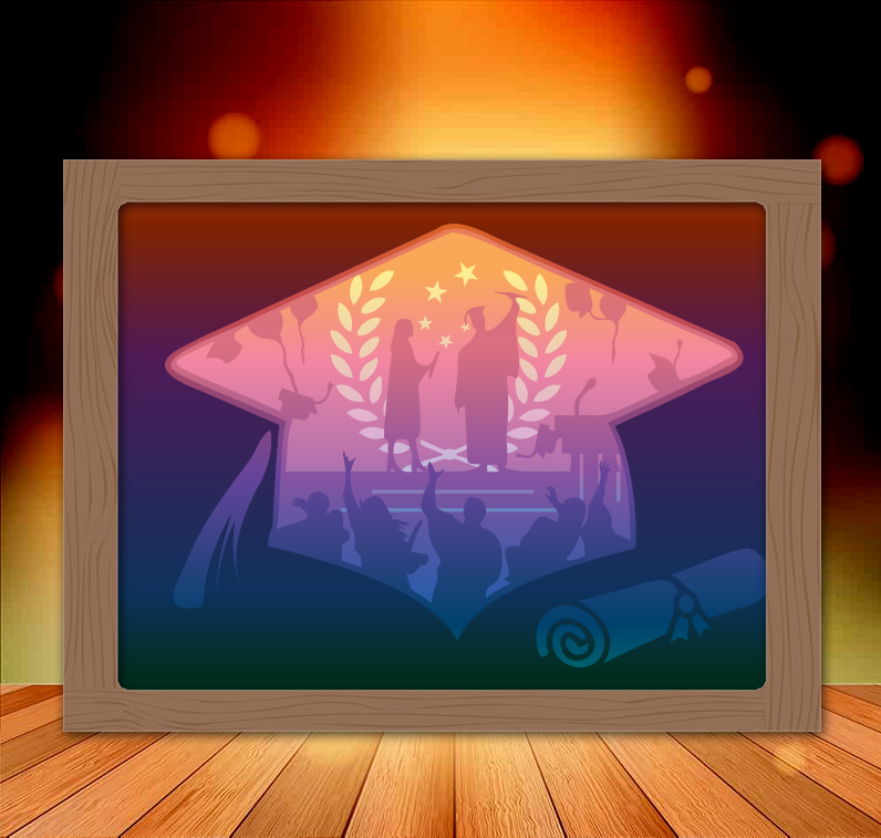 graduation lightbox