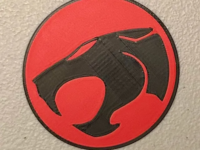 Multicolor Thundercats Logo Magnet