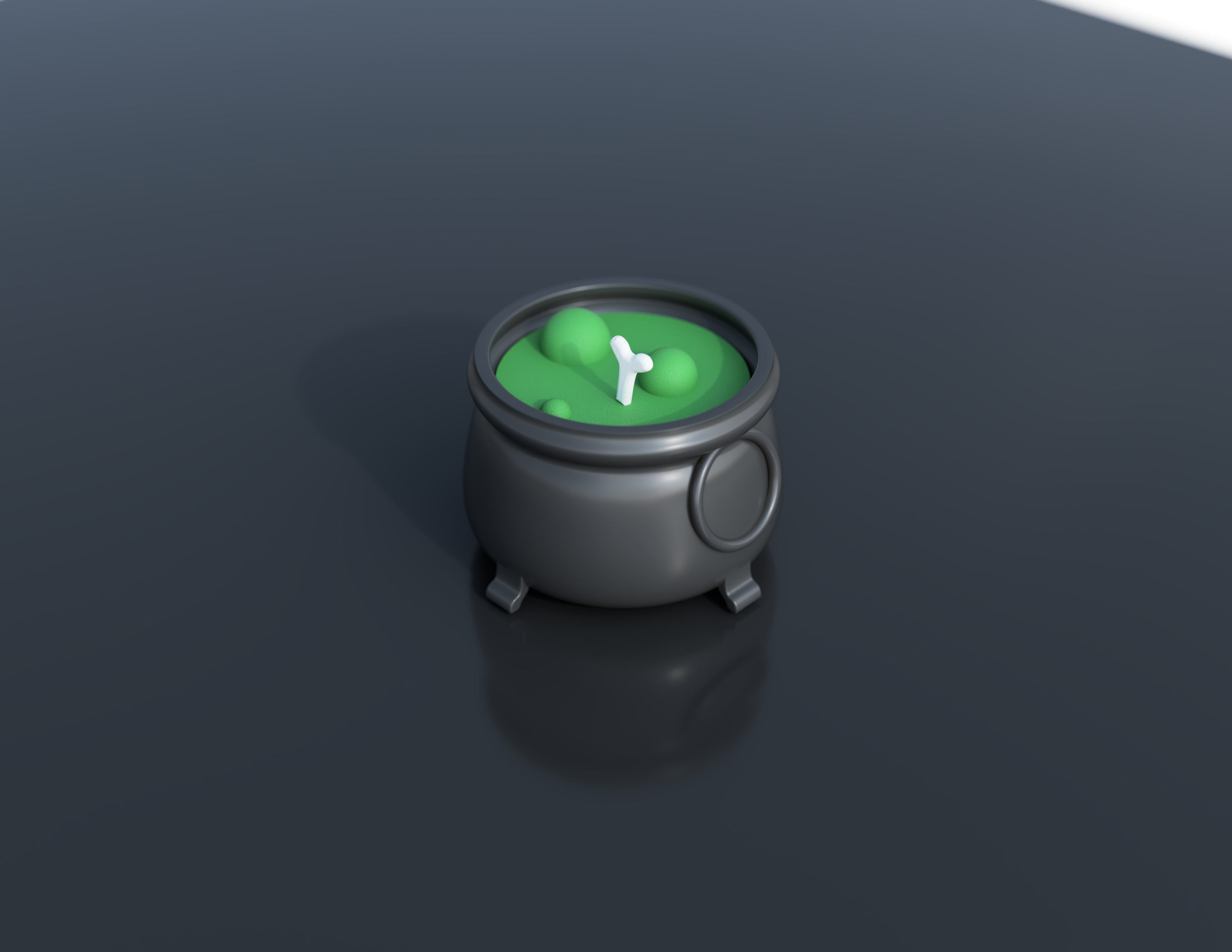 cauldronshaped candy dish. by 3D Print A Galaxy Download free STL model