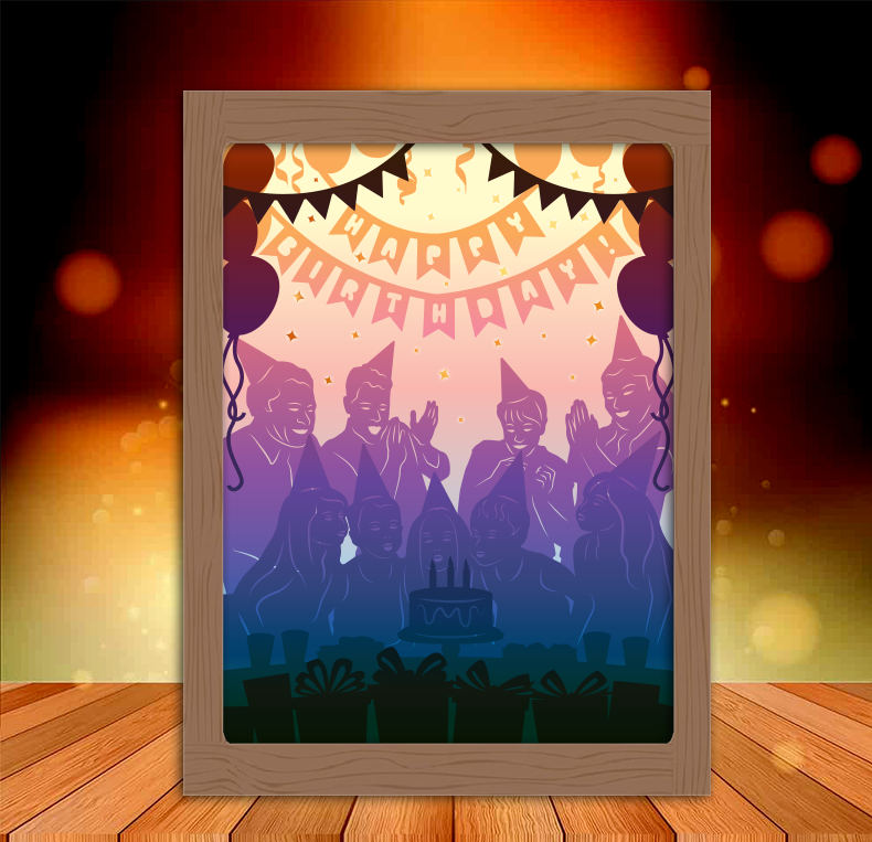 Happy Birthday lightbox