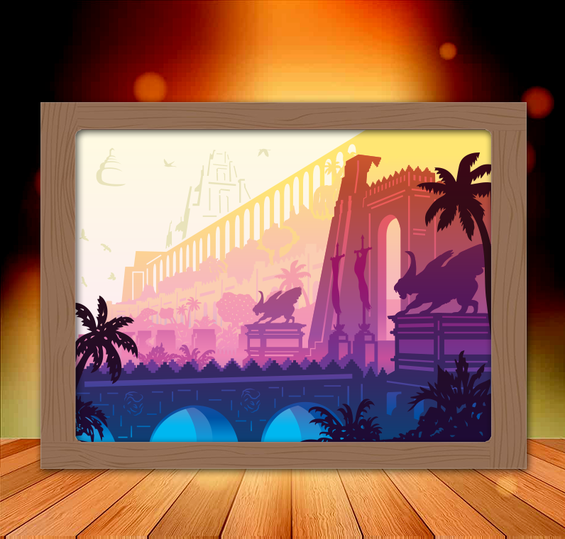 Hanging Gardens Of Babylon lightbox