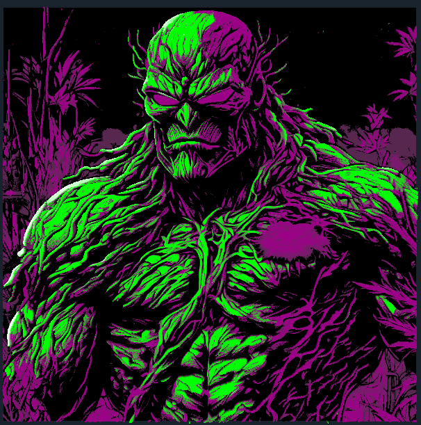 Swamp Thing Neon - HUEFORGE