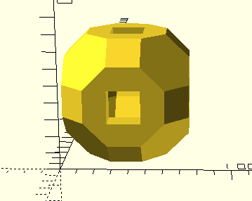 Customizable Truncated Cuboctohedral Frame (OpenSCAD) by Jason Englert ...